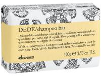 Davines Твёрдый шампунь DEDE shampoo bar для деликатного очищения волос 100 гр