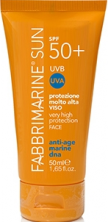 Fabbrimarine Very high protection Face Фабримарин Солнцезащитное средство для лица с ДНК морских водорослей SPF 50 (50 мл)