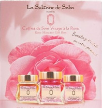 La Sultane de Saba Rose Набор для лица Face Care Set Бальзам+Крем+Маска (50+50+50 мл)