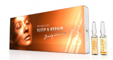 Peel2Glow Sleep & Repair Набор для домашней процедуры эксфолиации «Ночное восстановление» 10 ампул