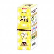MUKUNGHWA Зубная паста «Classic White» отбеливающая двойного действия с микрогранулами с ароматом мяты и ментола (туба в коробке) 110г
