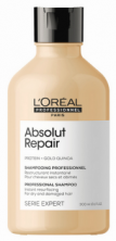 Loreal Professionnel Шампунь для реконструкции сильно поврежденных волос Absolut Repair Shampoo, 300 мл