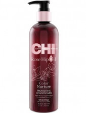 Кондиционер для волос с маслом розы шиповника CHI Rose Hip Oil Color Nurture 340 ml