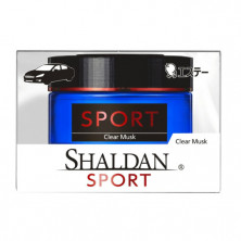 ST Гелевый ароматизатор "SHALDAN" для салона автомобиля (С чистым мускусным ароматом «Clear Musk») 39 мл