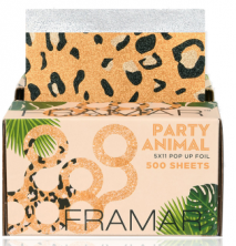 Framar Вытяжная фольга с тиснением Pop 5x11 Ups Party Animal «Зов джунглей» 500 листов (12,5x28см)