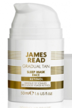James Read Sleep Mask Tan Face Retinol Ночная маска 50 мл для лица уход и загар с ретинолом 