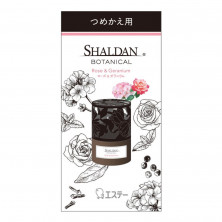 ST Освежитель воздуха для комнаты «SHALDAN» «Роза и герань» (стеклянный флакон + фильтр) 25 мл