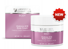 Janssen Vitaforce ace body cream Насыщенный крем для тела с витаминами A, C и E 200 мл