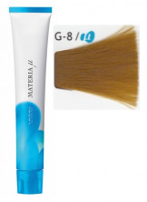 Lebel MATERIA µ Лайфер G8 светлый блонд золотистый 80 г Полуперманентная краска для волос 