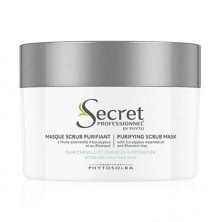 Secret Professional Purifying Очищающая маска-гоммаж для волос с марокканской глиной Rhassoul/Гассул и маслом эвкалипта Scrub Mask 150 мл