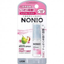 Lion Спрей "Nonio" для свежего дыхания и предотвращения неприятного запаха изо рта (аромат фруктов и мяты) 5 мл