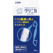 Lion Двойная зубная нить "Clinica" для чистки межзубного пространства  20шт
