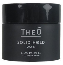 Lebel Воск для укладки волос сильной фиксации для мужчин THEO Wax Solid Hold 60g