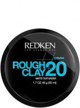Redken 20 Rough Clay 50 ml Пластичная текстурирующая глина с матовым эффектом 
