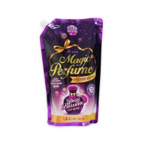 MUKUNGHWA Кондиционер-ополаскиватель для белья и одежды "Aroma Viu Magic Perfume Softner Dear Blossom" с элегантным ароматом белых цветов 1,6 л