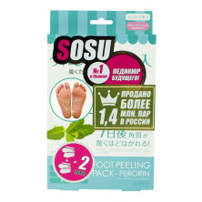 Sosu Сосу носки для педикюра с ароматом мяты 2 пары