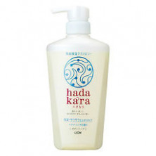 Lion Увлажняющее жидкое мыло для тела с ароматом дорогого мыла “Hadakara" (дозатор) 500 мл